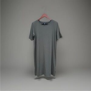 Eileen Fisher Shirt Dress Olive Medium